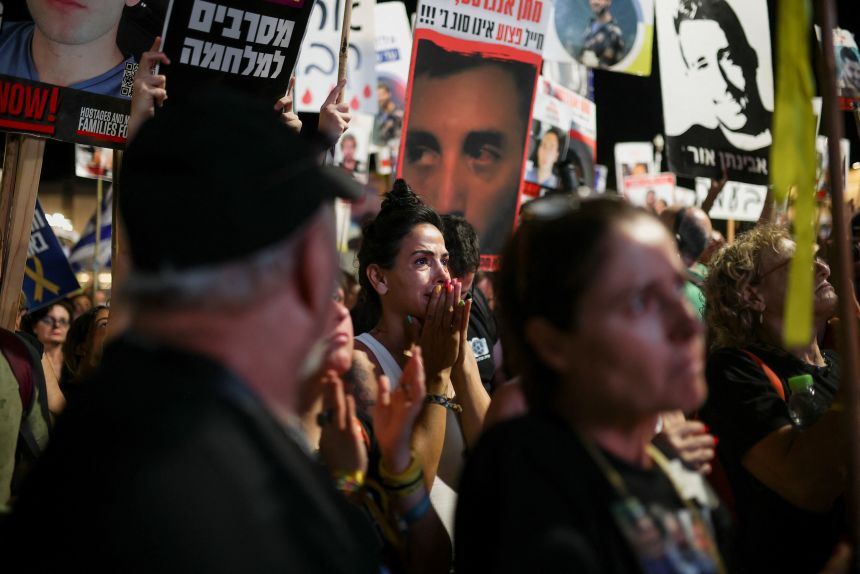 A majority of Israelis favor any kind of deal that would bring the hostages home and end the war.
