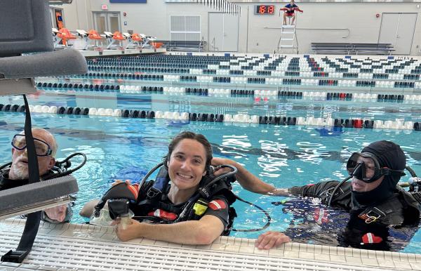 Divers with disabilities find peace in deep water
