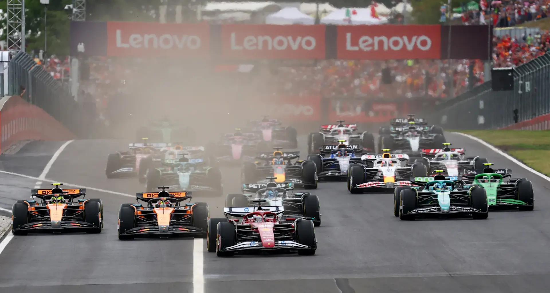 BUDAPEST, HUNGARY - AUGUST 02: Race winner Tasanapol Inthraphuvasak of Thailand and Campos Racing