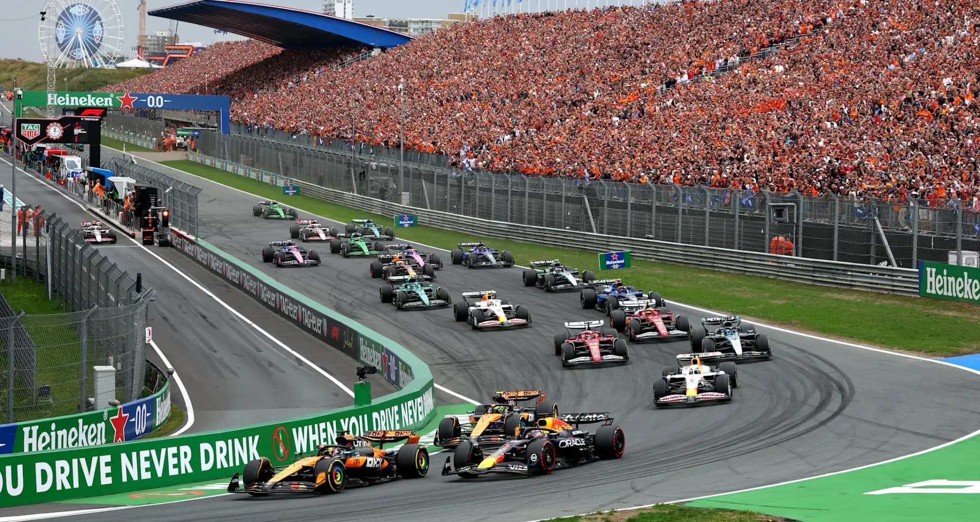 ZANDVOORT, NETHERLANDS - AUGUST 31: Charles Leclerc of Monaco and Scuderia Ferrari sits out after a