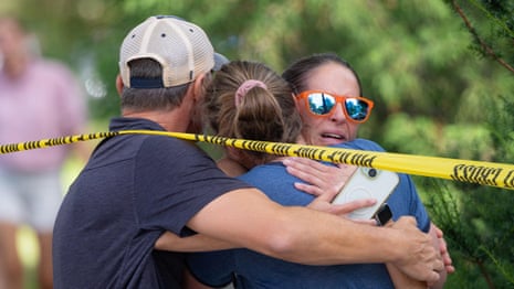 Two children killed in mass shooting at Minneapolis Catholic school – video 