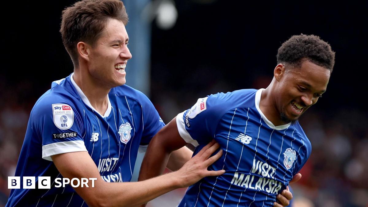 Luton Town 0-1 Cardiff City: Willock puts Bluebirds top of League One
