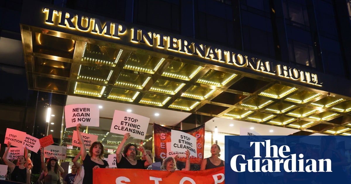 More than 40 arrested at protest against Gaza war at Trump hotel in New York | New York