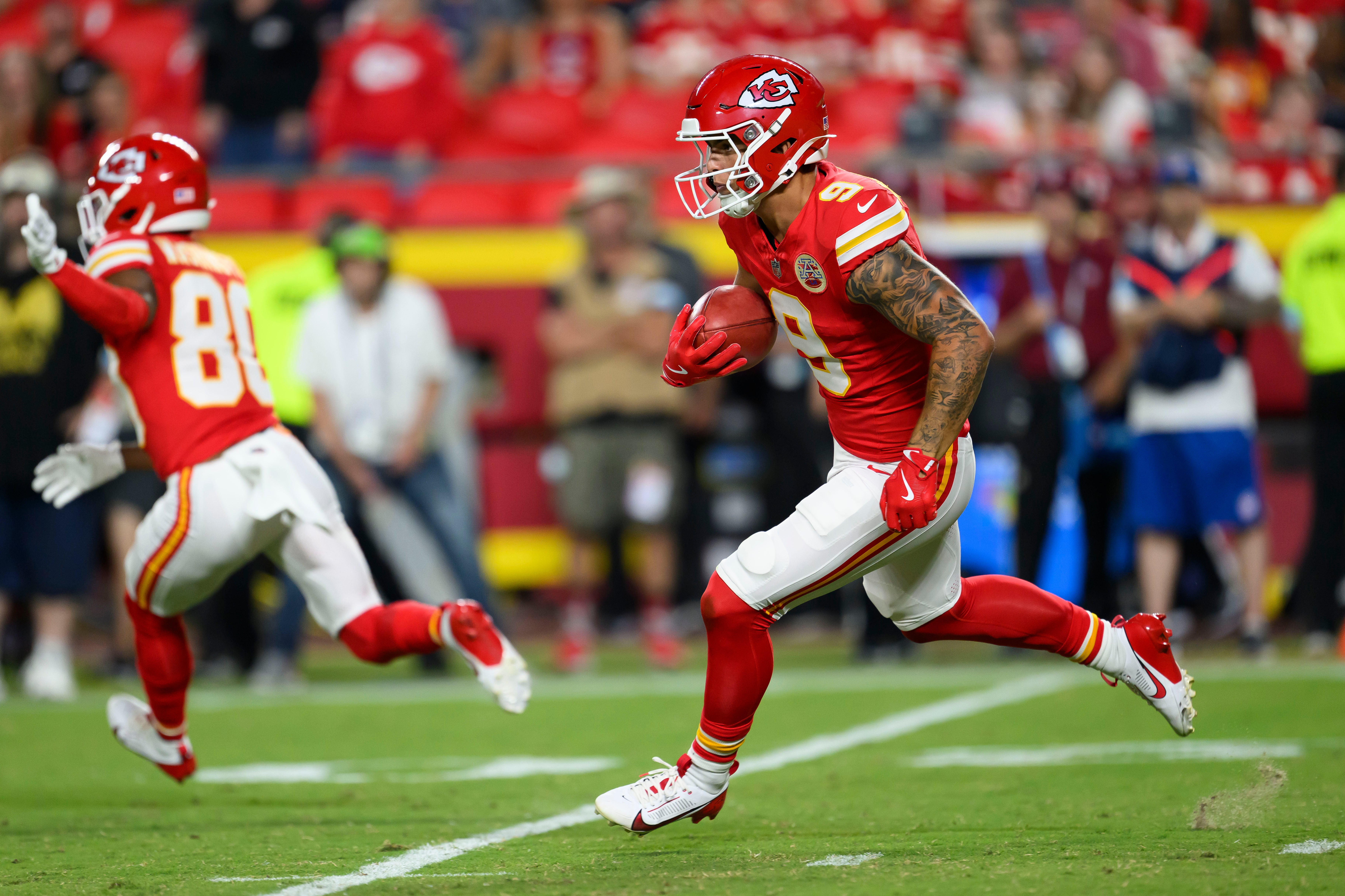 Louis Rees-Zammit failed to crack the Kansas City Chiefs roster but featured in preseason