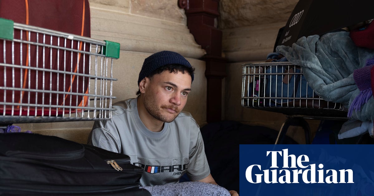 Pari just wants to get a good night’s sleep – but each morning he’s woken by NSW police, telling him to move on | Australia news