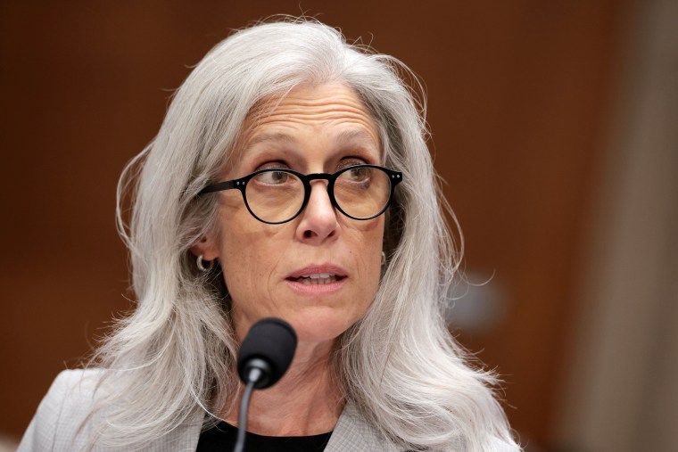 Image: Dr. Susan Monarez Testifies In Nomination Hearing To Be CDC Director