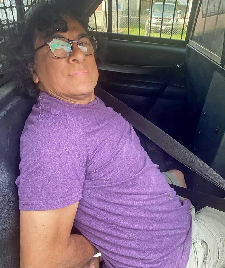 Daniel Savala after his arrest in 2023.