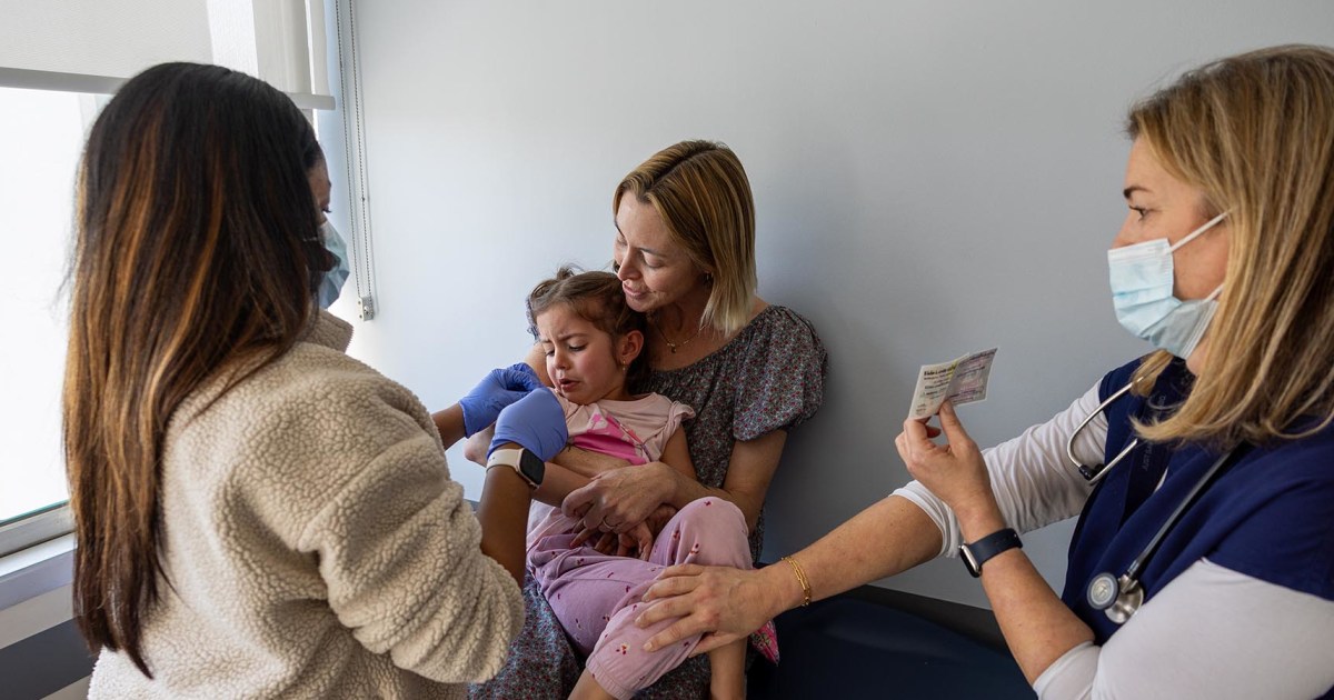 Childhood vaccine exemption rates hit a record high, CDC data shows