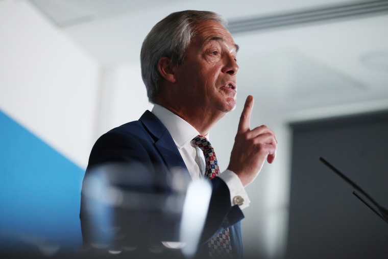 Reform UK Leader Holds Law And Order Press Conference