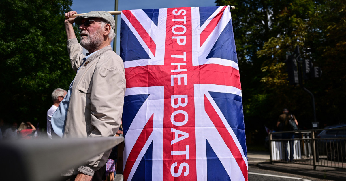 UK migrant protests spark angry confrontations as government scrambles to respond