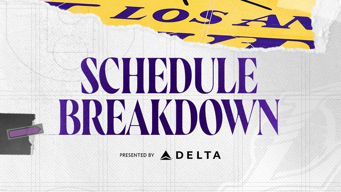 Lakers 2025-26 Schedule Breakdown - NBA