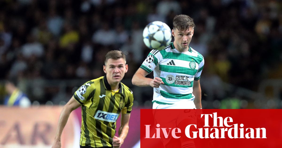Kairat v Celtic, Leeds v Sheffield Wednesday: Champions League and Carabao Cup clockwatch – live | Champions League