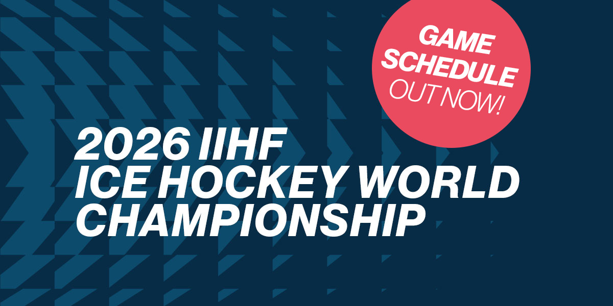 The Game Schedule for the 2026 IIHF Ice Hockey World Championship is here!