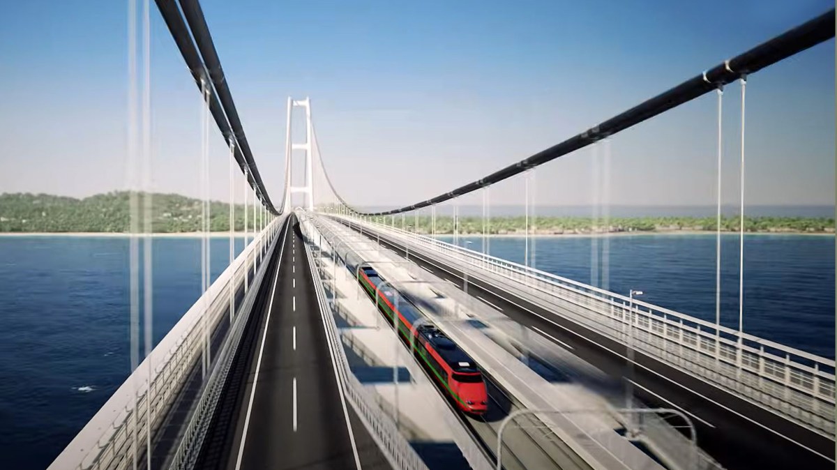 Sicily split on world’s longest suspension bridge to Italian mainland