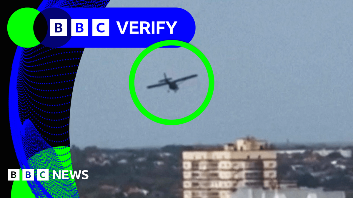 BBC Verify Live: Series of attacks verified across Russia, plus tracking hot spots from Europe wildfires