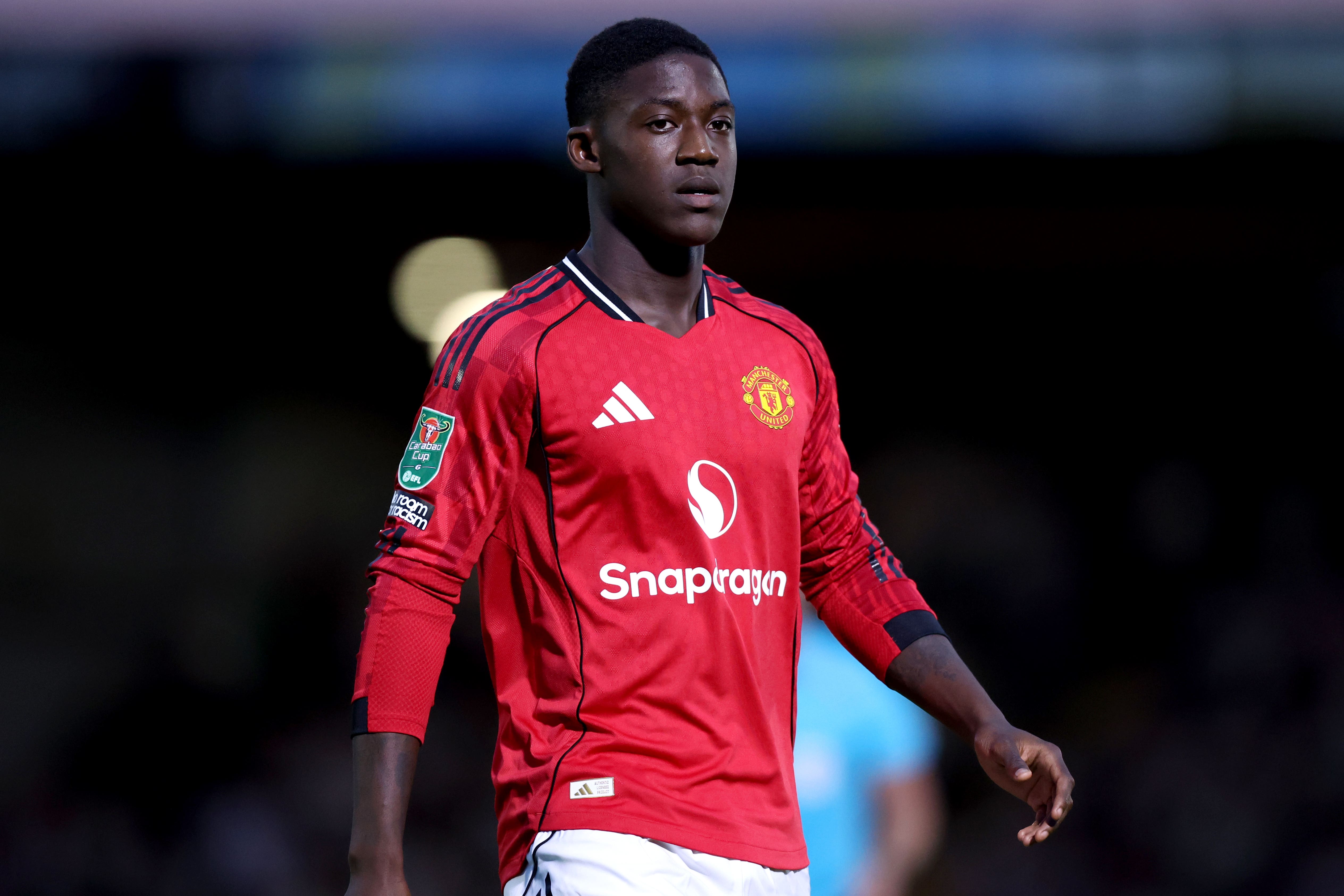 Manchester United have rejected Kobbie Mainoo’s request for a loan move