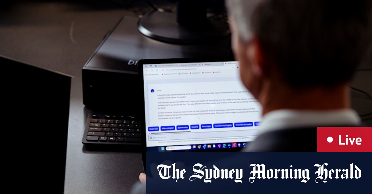 Creators, politicians weigh in on AI report; Tasmanian Rockliff returned, Labor mulls another no-confidence motion; eSafety commissioner slams big tech on child abuse material