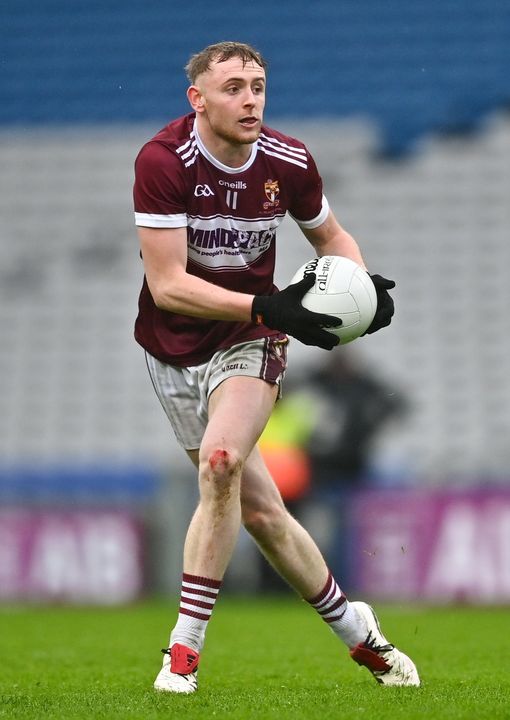 James Maheady in action for  Crossmolina Deel Rovers