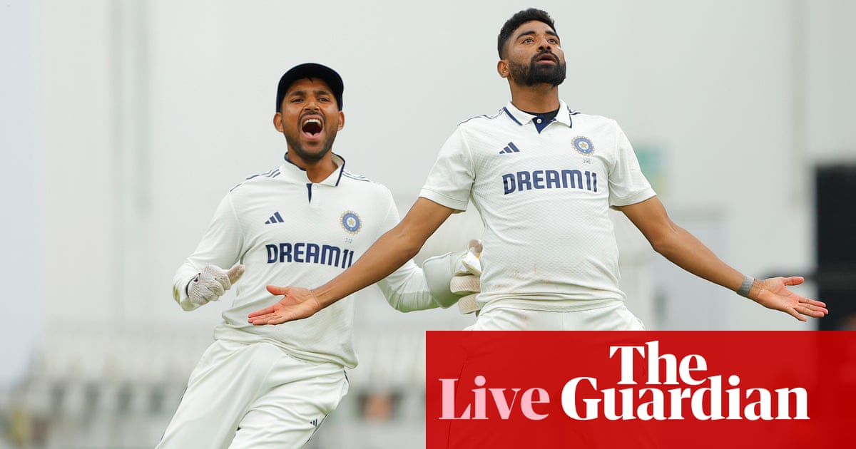 India beat England by six runs to draw series in thrilling finale to fifth men’s cricket Test – live | England v India 2025