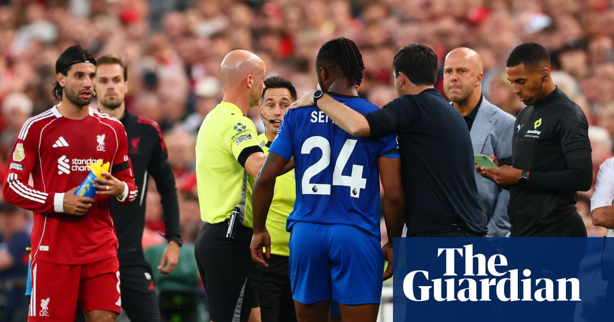 Man arrested after Bournemouth player reports racial abuse at Liverpool match | UK news
