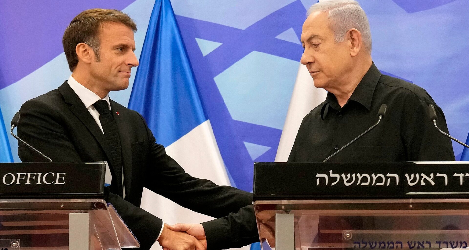 Macron hits back at Netanyahu: Fight against antisemitism should not be 'weaponized'