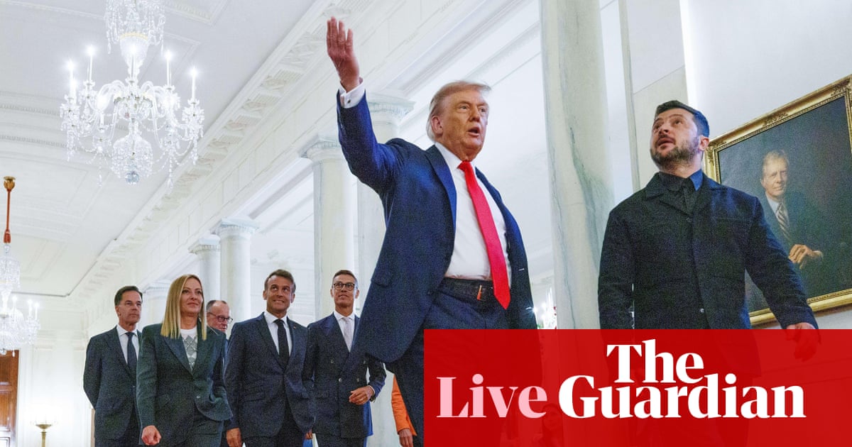 Ukraine live updates: Trump and European leaders press Putin to agree to Zelenskyy meeting | Ukraine