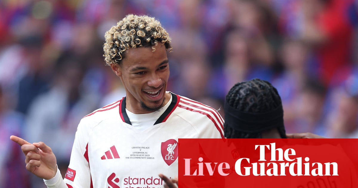 Crystal Palace v Liverpool: Community Shield – live | Community Shield