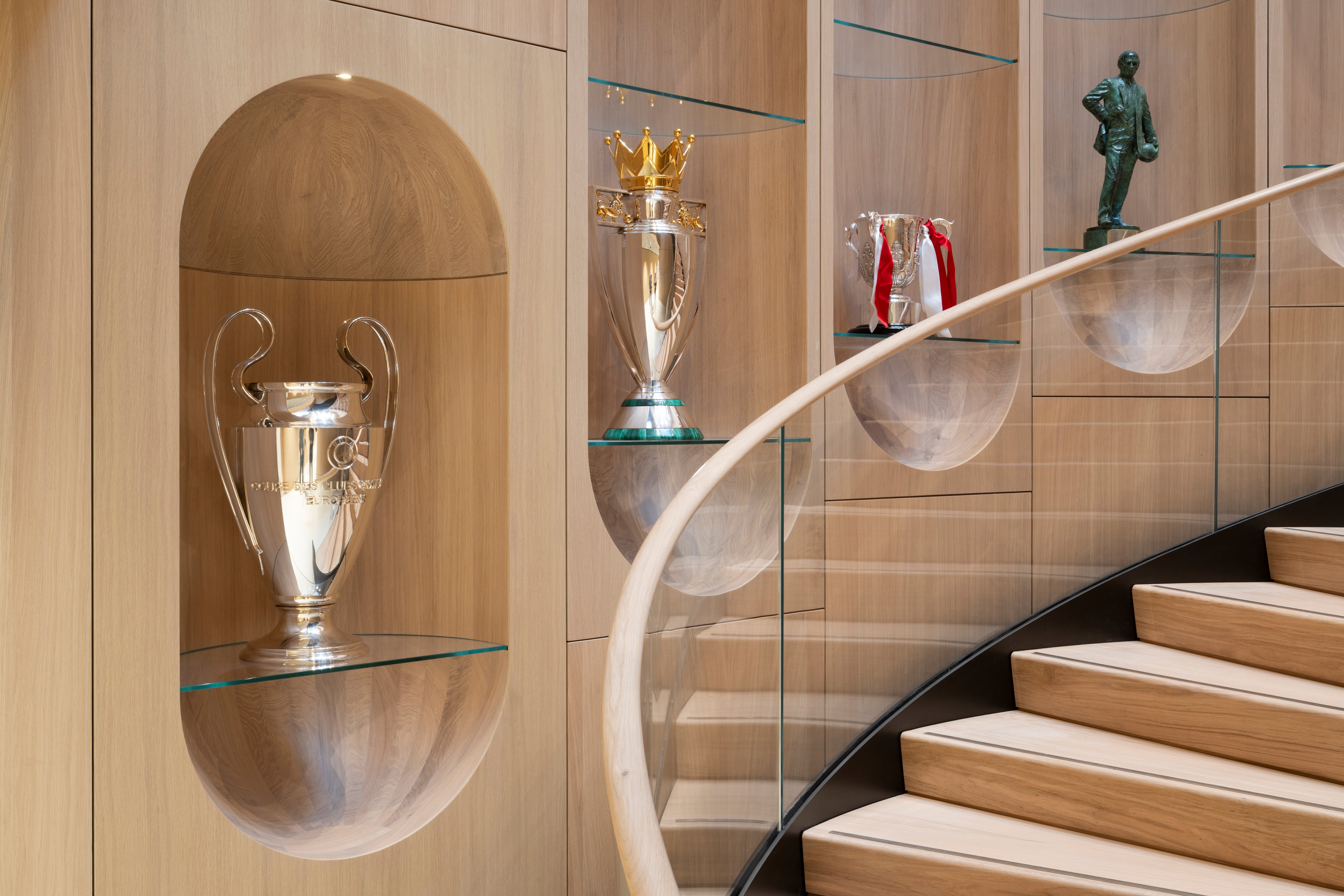 Manchester United's past accolades on display at Carrington