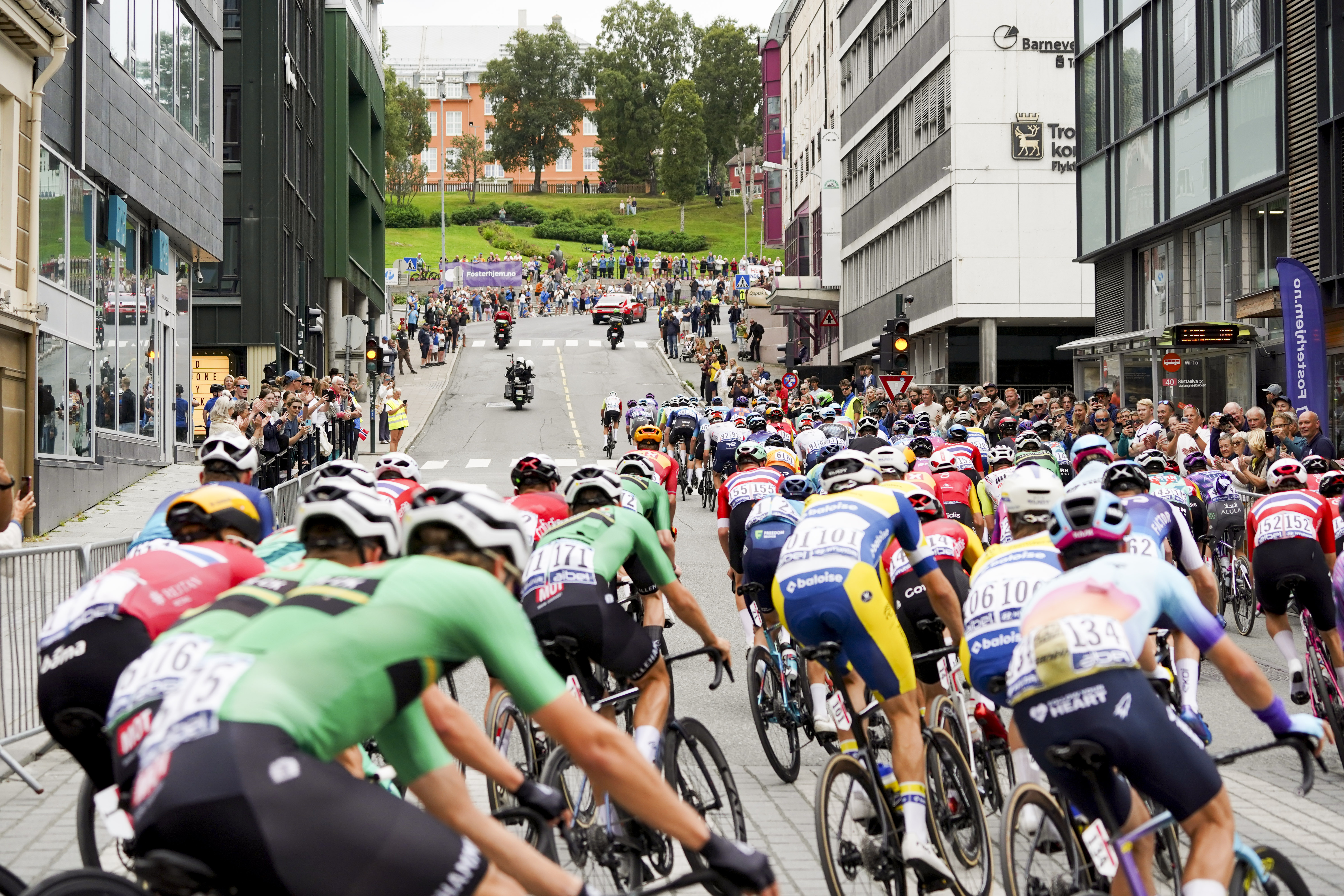 Peloton rides. hilly 16.1km circuit on stage 4