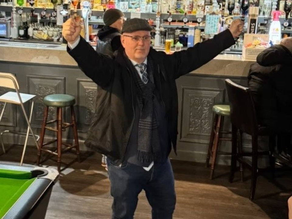 Rubber Óg got a hero’s welcome on his release from prison