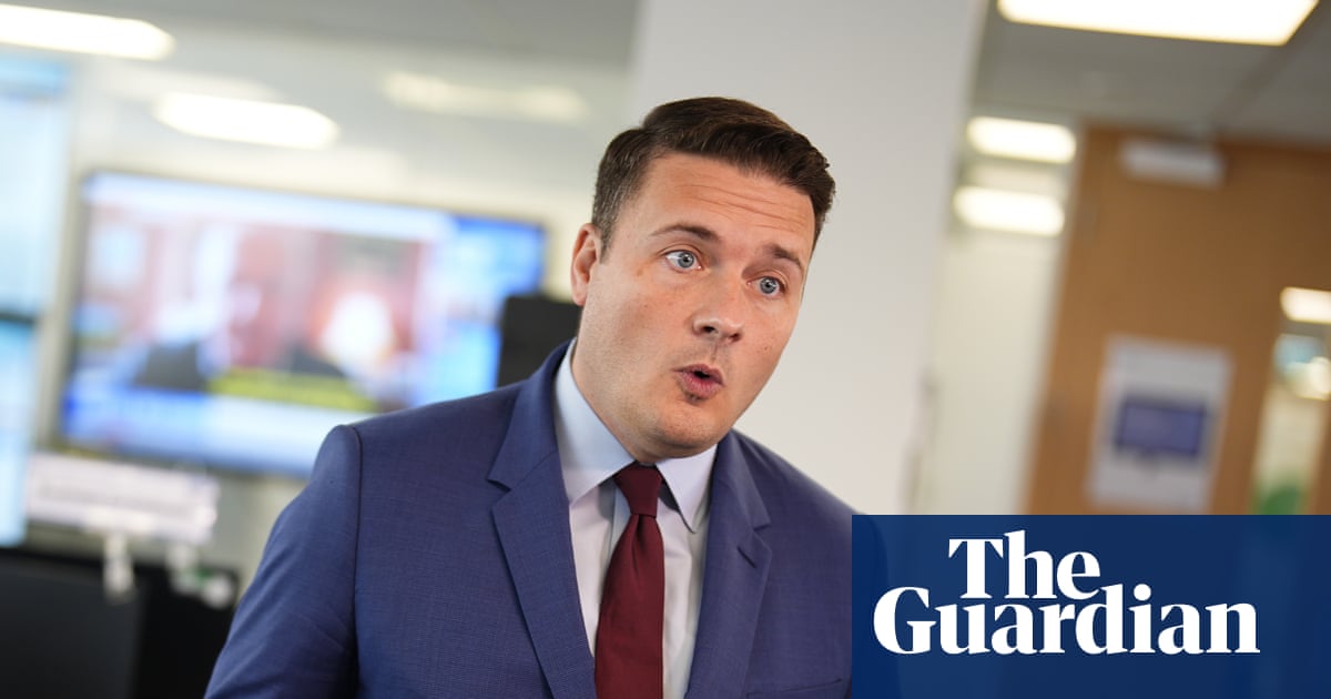 Wes Streeting criticises ‘shortsighted’ drug firms for rejecting pricing offer | Health policy