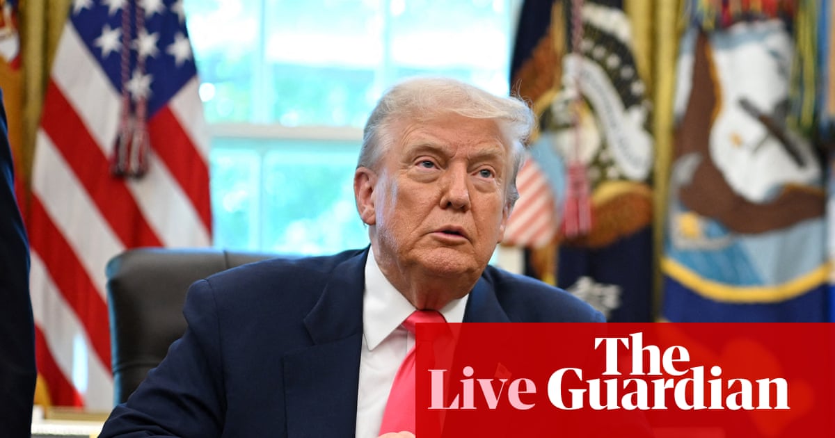 Trump repeats false claims about DC crime and praises order allowing city police to work closer with Ice agents – live updates | Trump administration