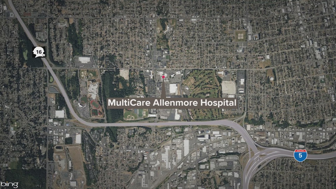 1 dead, 1 injured in shooting outside Tacoma hospital