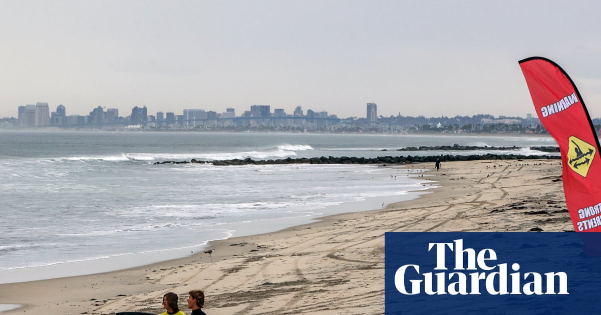 US beaches hit with fecal contamination warnings ahead of Labor Day weekend | US news