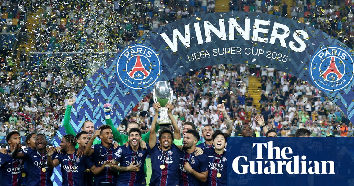 Nuno Mendes gets PSG party started in Super Cup shootout win against Spurs | Uefa Super Cup