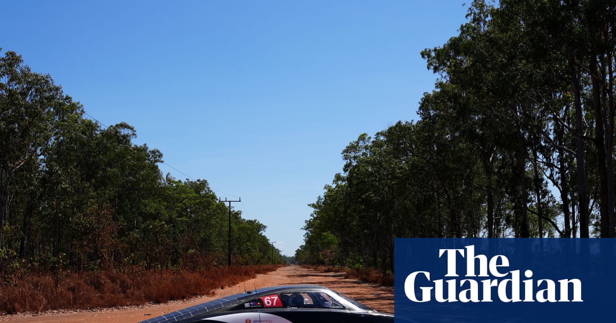 Solar car teams chase ‘dreams of a more sustainable future’ in gruelling 3,000km race across Australian outback | Renewable energy