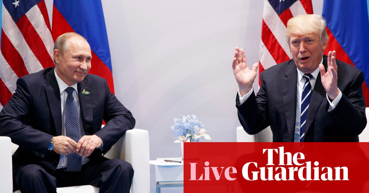 Vladimir Putin praises ‘sincere efforts’ from US administration to end Ukraine war – Europe live | Friedrich Merz