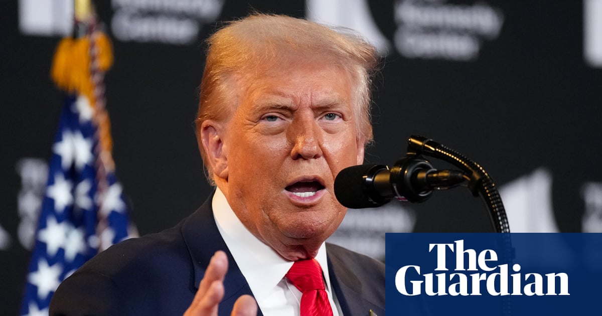 Trump says he will host Kennedy Center awards and rejected liberal artists | Donald Trump