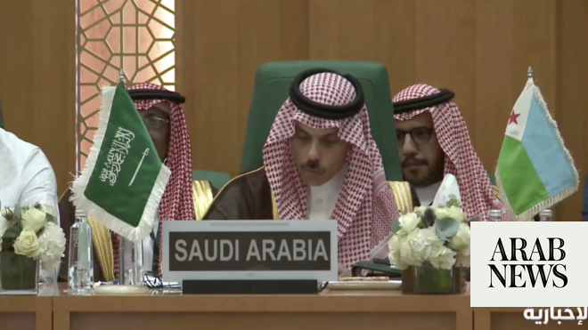 Saudi FM says Israeli violations undermine efforts for two-state solution