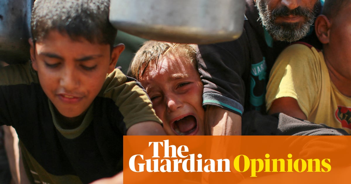 Donald Trump could stop Gaza’s famine. Instead he’s following Biden’s lead | Mohamad Bazzi