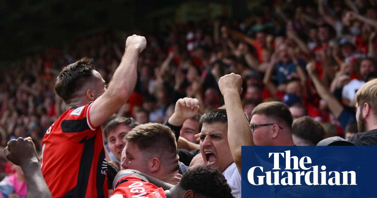 Rescued Morecambe celebrate new lease of life with unlikely victory | Morecambe