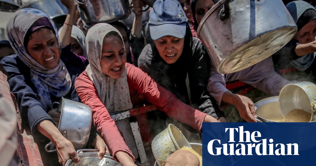 Social media images of Gaza cafes can’t hide truth: Israel is starving Palestinians | Israel-Gaza war