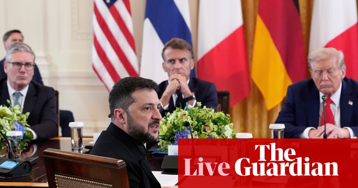Trump talks with European leaders end, White House says, amid push for ceasefire and trilateral meeting – live | Ukraine