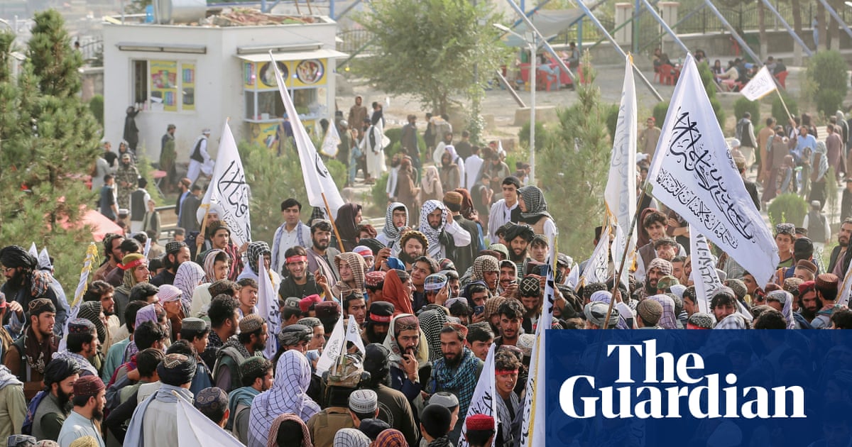 Men celebrate fourth anniversary of Taliban’s return to power in Afghanistan | Afghanistan
