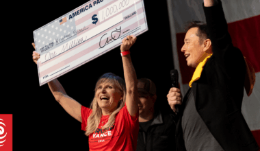 Elon Musk must face lawsuit claiming he ran illegal US$1 million election lottery