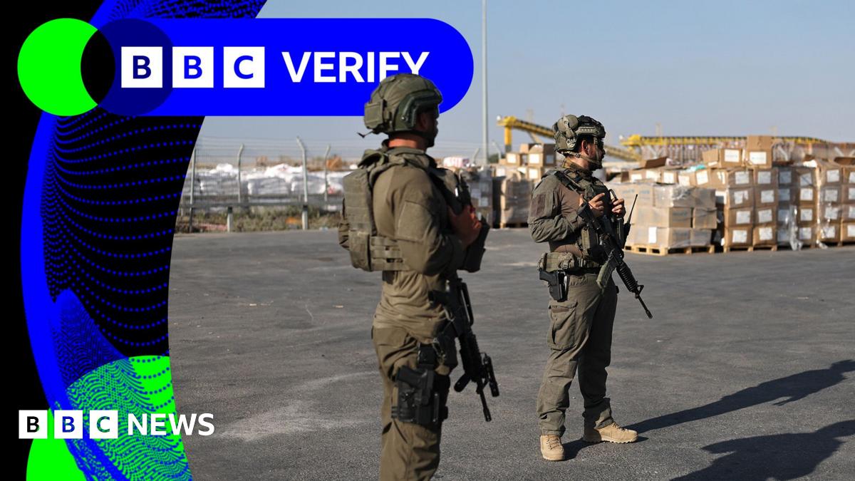 BBC Verify Live: Mapping Israeli control in Gaza and analysing UK asylum claims