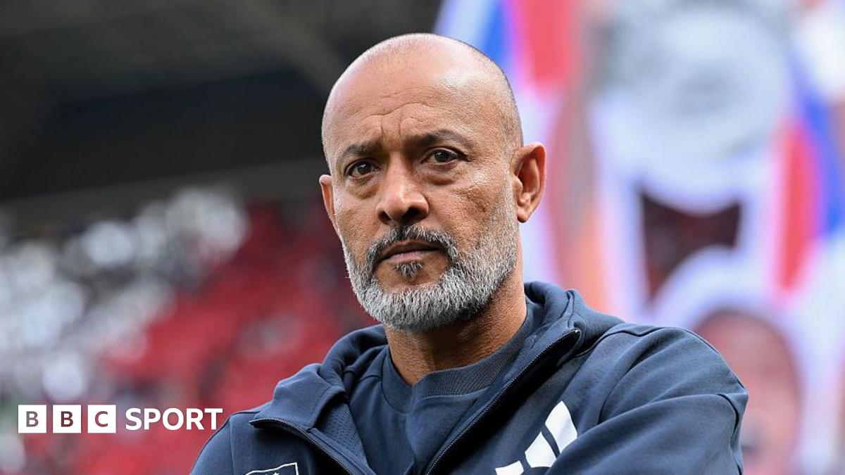 Nottingham Forest boss Nuno Espirito Santo on the sidelines for the Premier League match against Crystal Palace