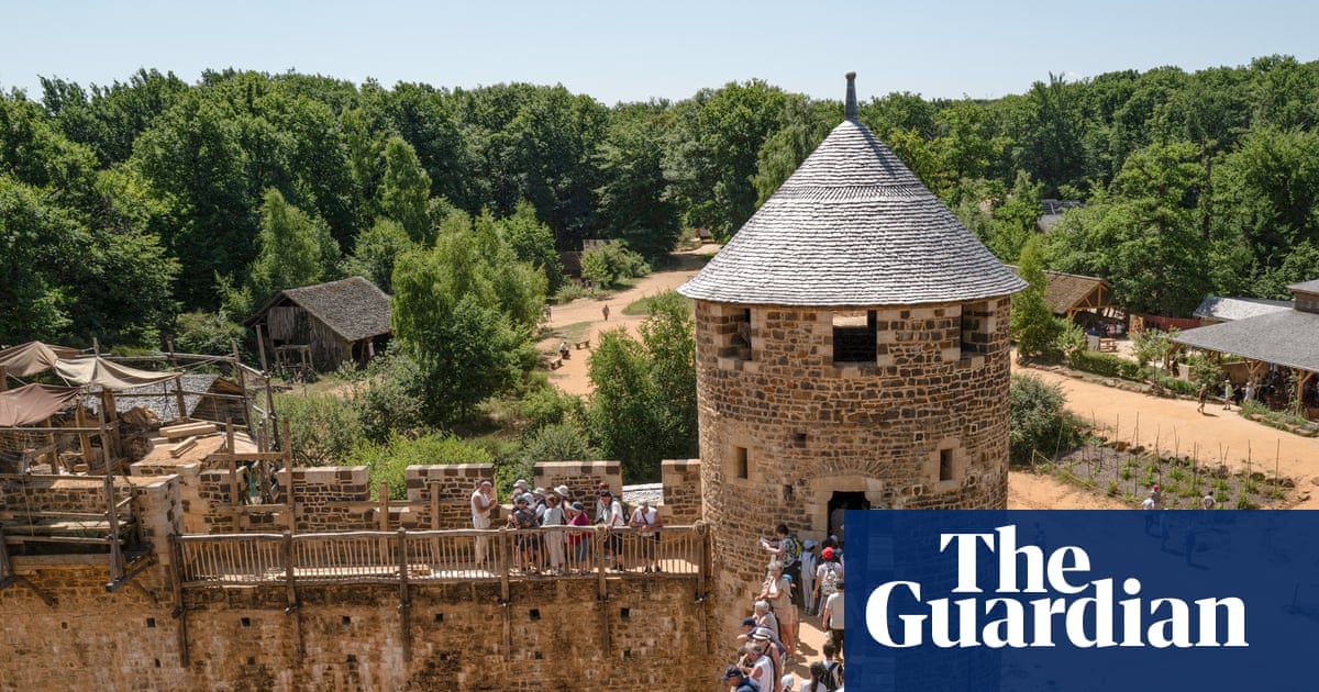 ‘It’s back to the future’: the 13th-century castle built by hand in France | France