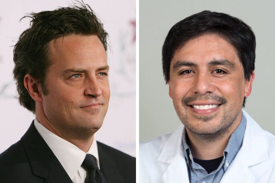 Dr. Salvador Plasencia (right), 43, pleaded guilty to four counts of distribution of ketamine in Los Angeles in June