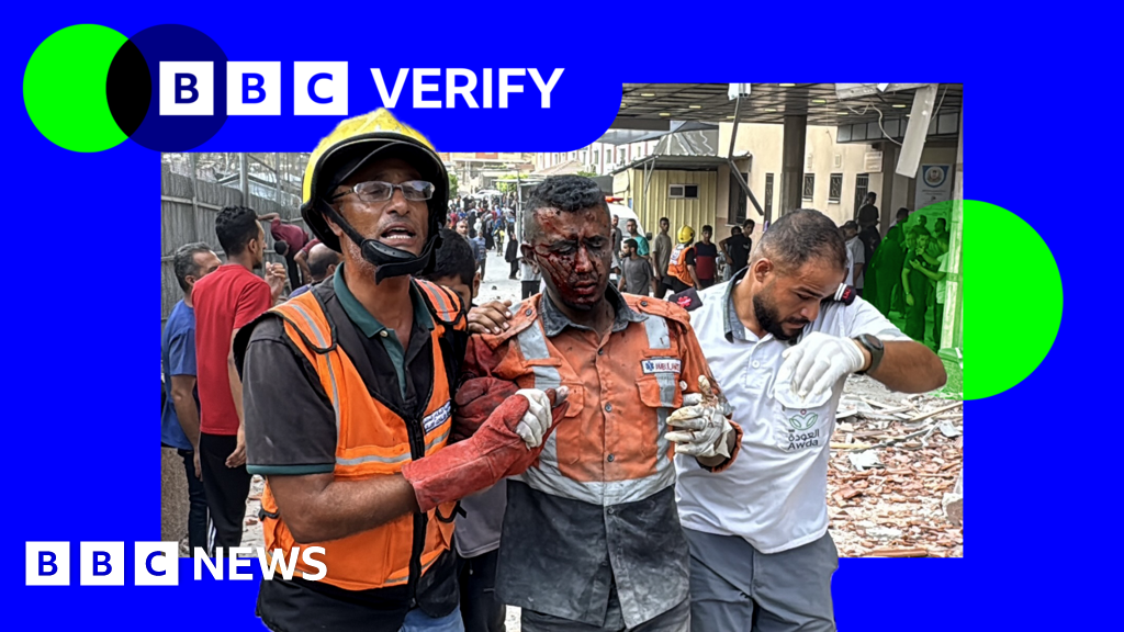 New footage shows Israel struck Gaza's Nasser Hospital four times